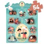 Mesés puzzle - Pinocchio - 54 db