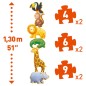 6 puzzle-ból álló készlet a legkisebbeknek - Majom és barátai