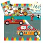 Puzzle - Versenyautó - 16 db