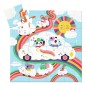 Puzzle - Panda a felhőkben - 16 db