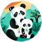 Puzzle - Panda Leo - 24 db