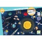 Keresős puzzle plakáttal - űr - 200 db