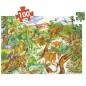 Keresős puzzle plakáttal - dinoszauruszok - 100 db