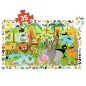Keresős puzzle plakáttal - Jungle - 35 db