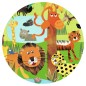 Keresős puzzle plakáttal - Jungle - 35 db
