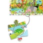 Keresős puzzle plakáttal - Jungle - 35 db