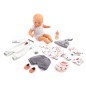 Baby Pomea - bőrönd babával Vanille és kiegészítőkkel