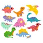Puzzle Duo - dinoszauruszok