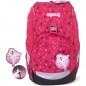 Iskolatáska szett Ergobag prime Pink hearts hátizsák+tolltartó+füzetbox+szállítás ingyén