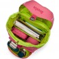 Iskolatáska szett Ergobag prime Violet confetti hátizsák+tolltartó+füzetbox+szállítás ingy