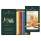 Faber-Castell Polychromos színes ceruzák fémdobozban – 12 szín