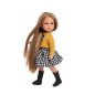 Guca 985 PENELOPE – élethű baba teljes egészében vinilből készült testtel – 34 cm