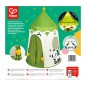 Gyereksátor LED-világítással – Panda