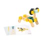 BricoKids - Fa szerelős építőkészlet mintákkal és szerszámokkal - 50 db