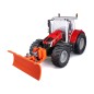 Maisto RC – Massey Ferguson traktor tolólappal és világítással, 2,4 GHz