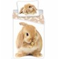 Bunny brown gyermek pamut ágynemű