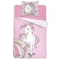 Unicorn Best Friends ágynemű huzat világító hatással