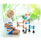 Migoga Marble Run - átlátszó golyópálya - 45 db