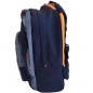Iskolai hátizsák NEON visszahúzható kerekekkel kék