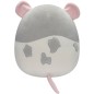 SQUISHMALLOWS Szürke fehér patkány - Rusty, 30 cm