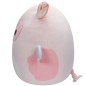 SQUISHMALLOWS Rózsaszín foltos malacka szárnyakkal - Peety, 30 cm