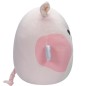 SQUISHMALLOWS Rózsaszín foltos malacka szárnyakkal - Peety, 30 cm