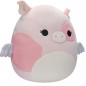 SQUISHMALLOWS Rózsaszín foltos malacka szárnyakkal - Peety, 30 cm