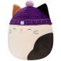 SQUISHMALLOWS Macska sapkával Cam 40 cm
