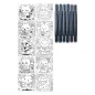Artissimo – Manga – kawaii állatkák + 5 alkoholos filctoll