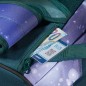 Hátizsák Coocazoo ScaleRale, OceanEmotion Galaxy Blue, kulacs 0,7l és szállítá