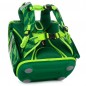 Premium Flexi zöld iskolatáska  és füzetbox A4 ajándékba