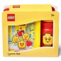 LEGO ICONIC sárga/piros uzsonnás készlet