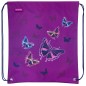 Herlitz Loop iskolatáska Csillogó pillangó 4 darabos szett + olló és szállítás ingyen