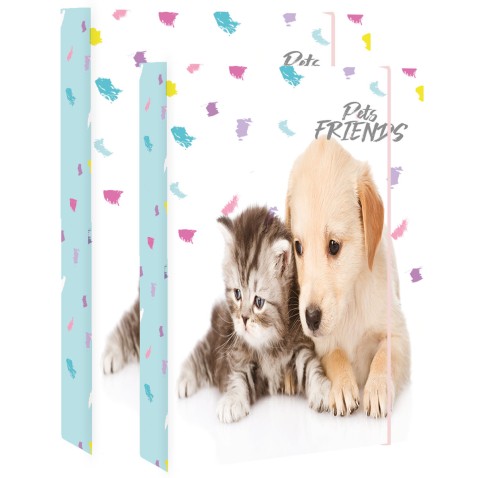 Szett háziállatok füzettartók A4-es és A5-ös