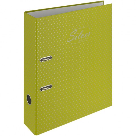 Iratrendező, A4 lamino, emelőkaros, 7cm, SILVER sárga