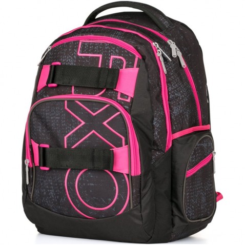 OXY Style Dip pink diák hátizsák