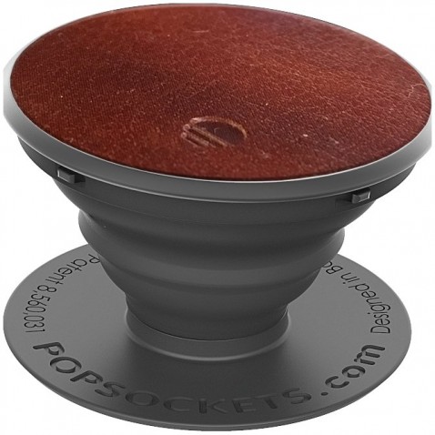 PopSockets Original PopGrip, Brown Vegan