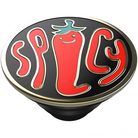 PopSockets PopTop Gen.2, Spicy Black Enamel