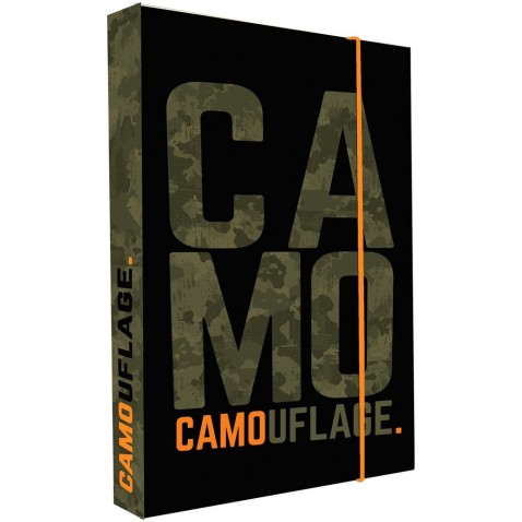 Jumbo Camo A4-es füzettartó box