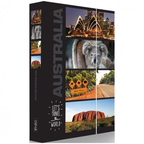 Jumbo Ausztrália A4-es füzettartó box