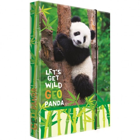 Jumbo Panda A4-es füzettartó box