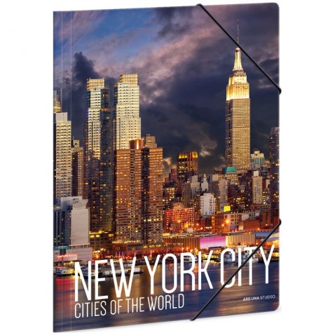 Ars Una mappa New York A4-es notebookokhoz