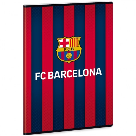 Az FC Barcelona csíkos 19 A4-es vonalas notebook
