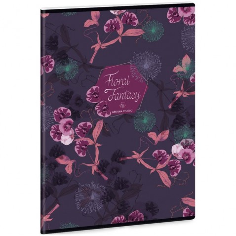 Ars Una Orchid notebook A4 bélelt