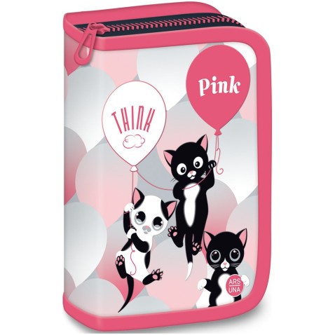 Ars Una Think Pink töltött tolltartó