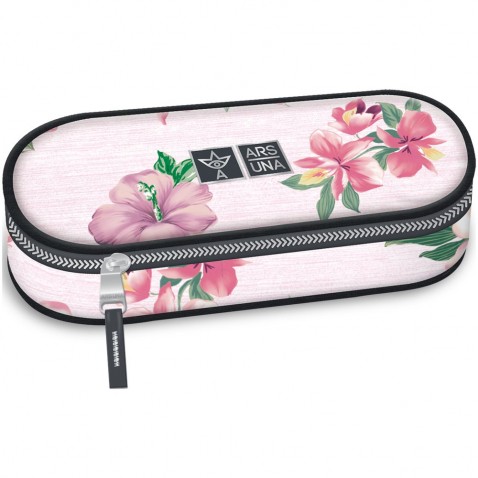 Iskolai ceruzatok. Virágok ovális