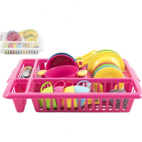 Teddies edénykészlet csepegtető tálcával 2 színben