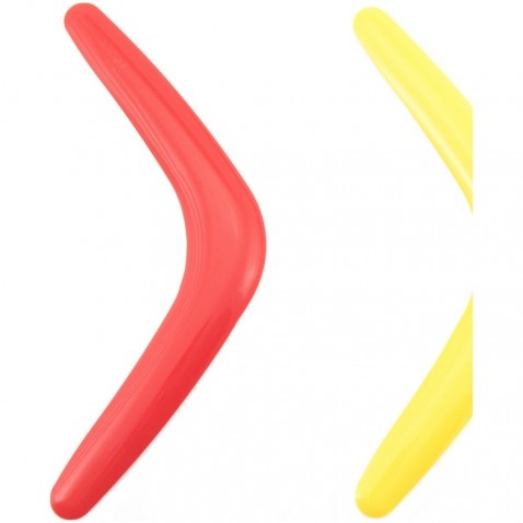 Boomerang műanyag 28cm 3 színben