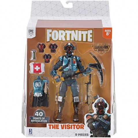 Fortnite figura A Visitor műanyag 15 cm-es tartozékokkal