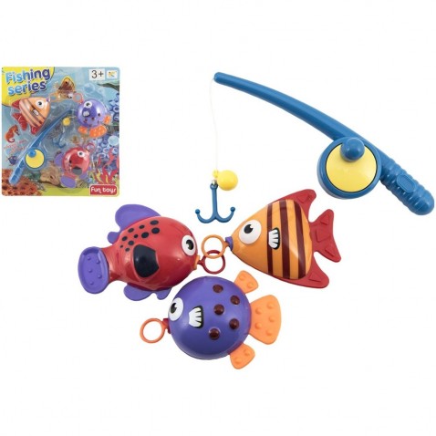 Halacskás játék horgászbottal 20cm